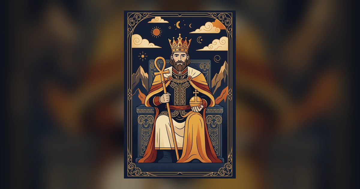 타로 카드 황제(The Emperor)