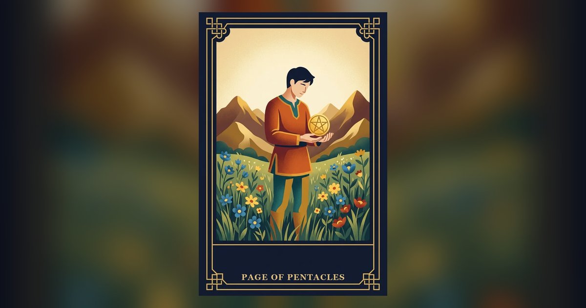Page of Pentacles tarot card