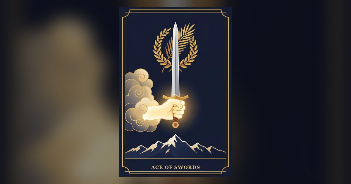 The Ace of Swords tarot card