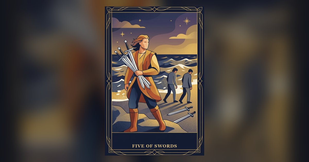 Five of Swords tarot card